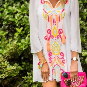 Lilly Pulitzer Neon Ellie Tunic Dress